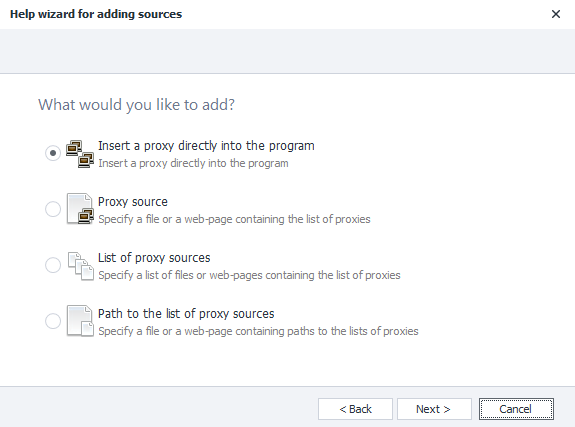 What do you want to add?